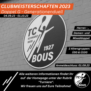 Clubmeisterschaften 2023
